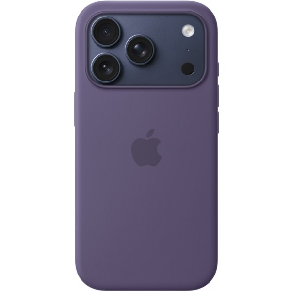 Silicone case iPhone 17 Pro MagSafe Purple