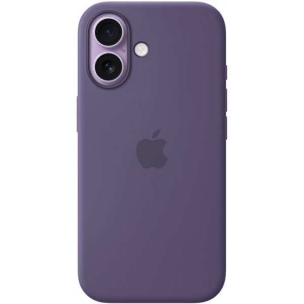 Silicone case iPhone 17 MagSafe Purple