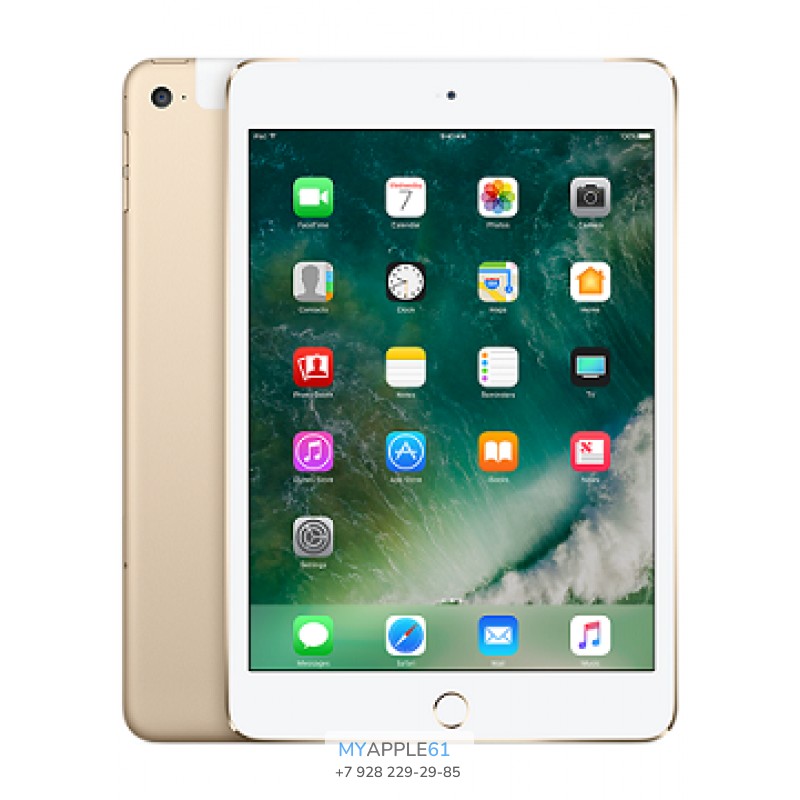 iPad mini 4 Wi-Fi + Cellular 128 Gb Gold