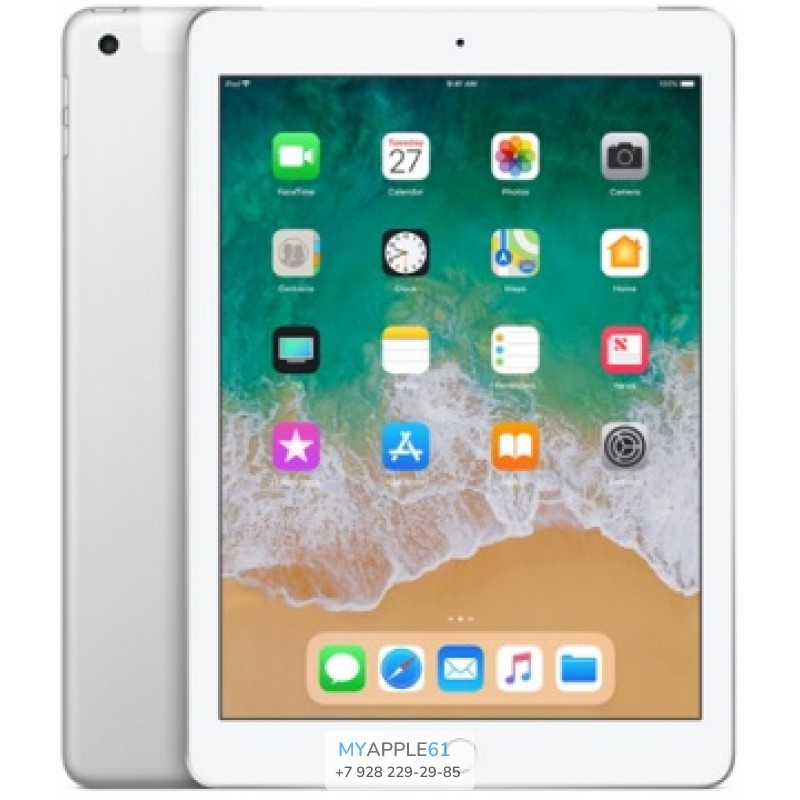 iPad New 2018 Wi-Fi + Cellular 128 Gb Silver