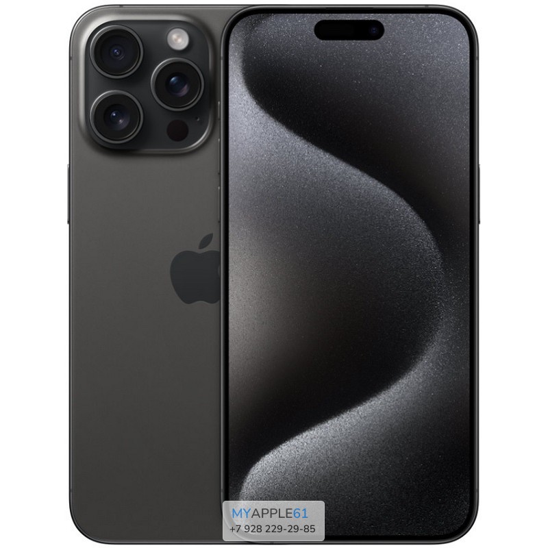 iPhone 15 Pro Max 1 Tb Black Titanium
